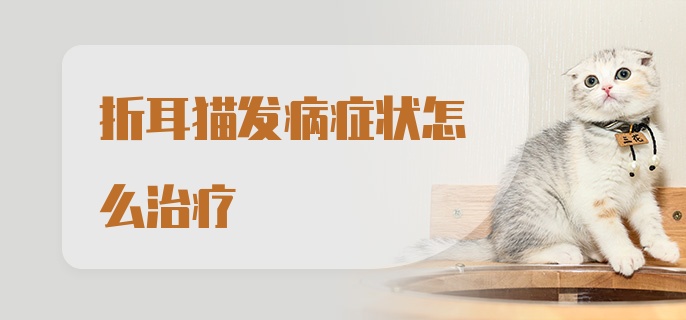 折耳猫发病症状怎么治疗