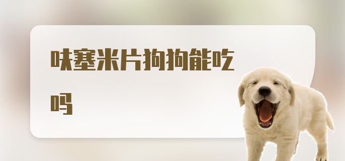 呋塞米片狗狗能吃吗