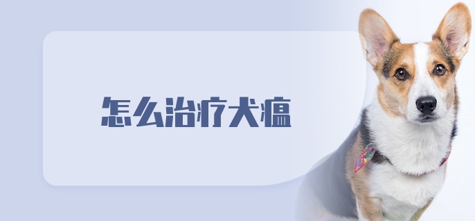 怎么治疗犬瘟